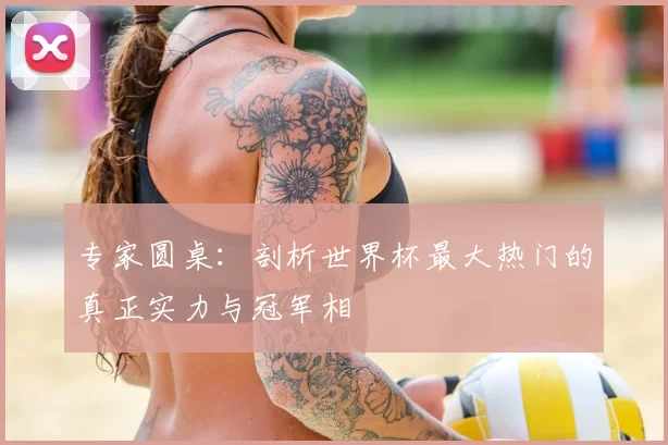专家圆桌:剖析世界杯最大热门的真正实力与冠军相