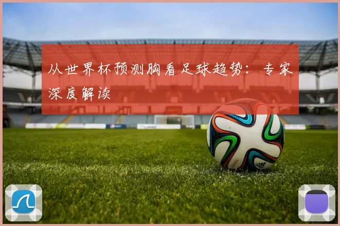 从世界杯预测胸看足球趋势:专家深度解读