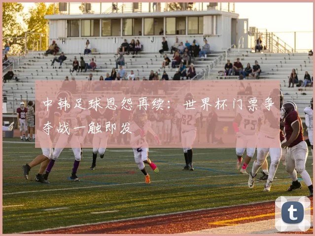 中韩足球恩怨再续：世界杯门票争夺战一触即发